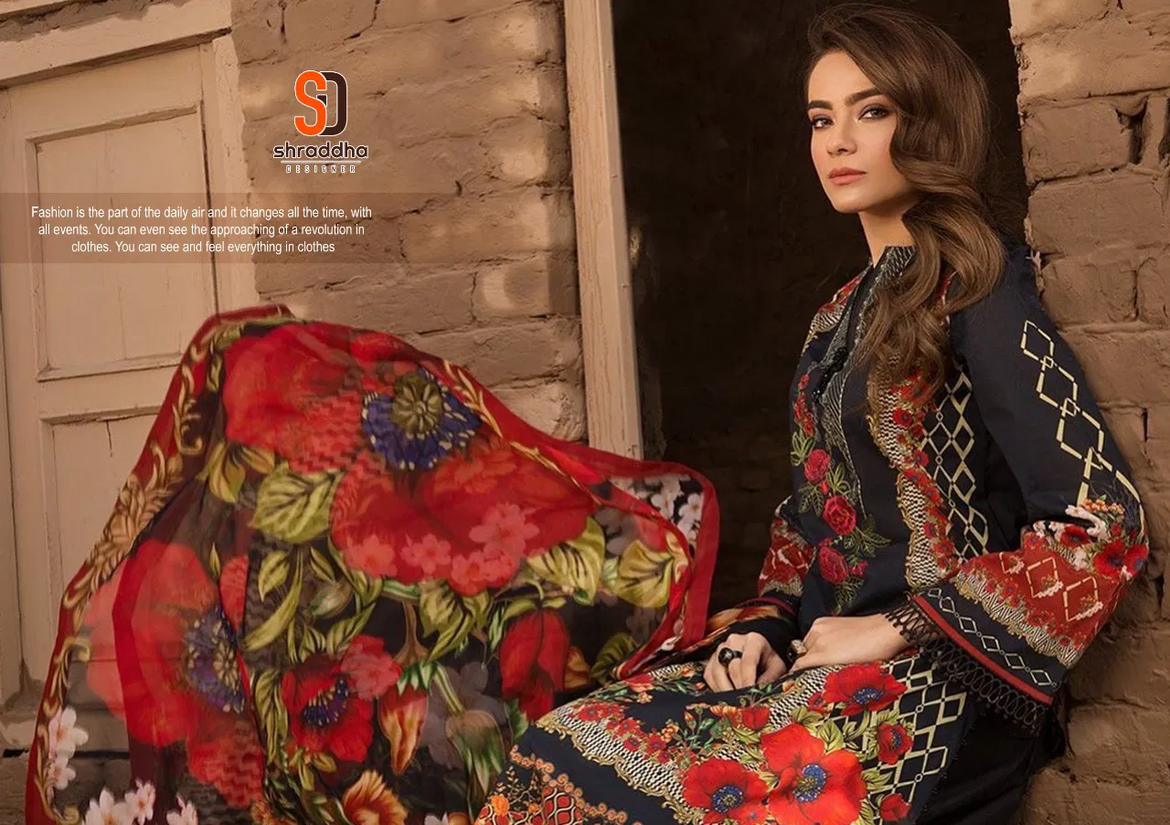 Sharaddha Vintag Vol 9 Casual Wear Wholesale Pakistani Suits
